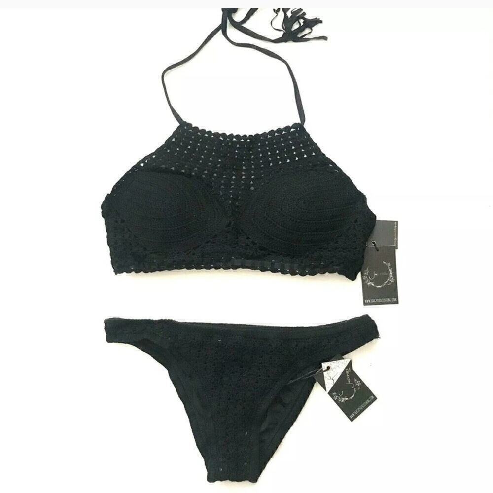 Sea Gypsies by Lost Ella Halter Top and Bottom Medium